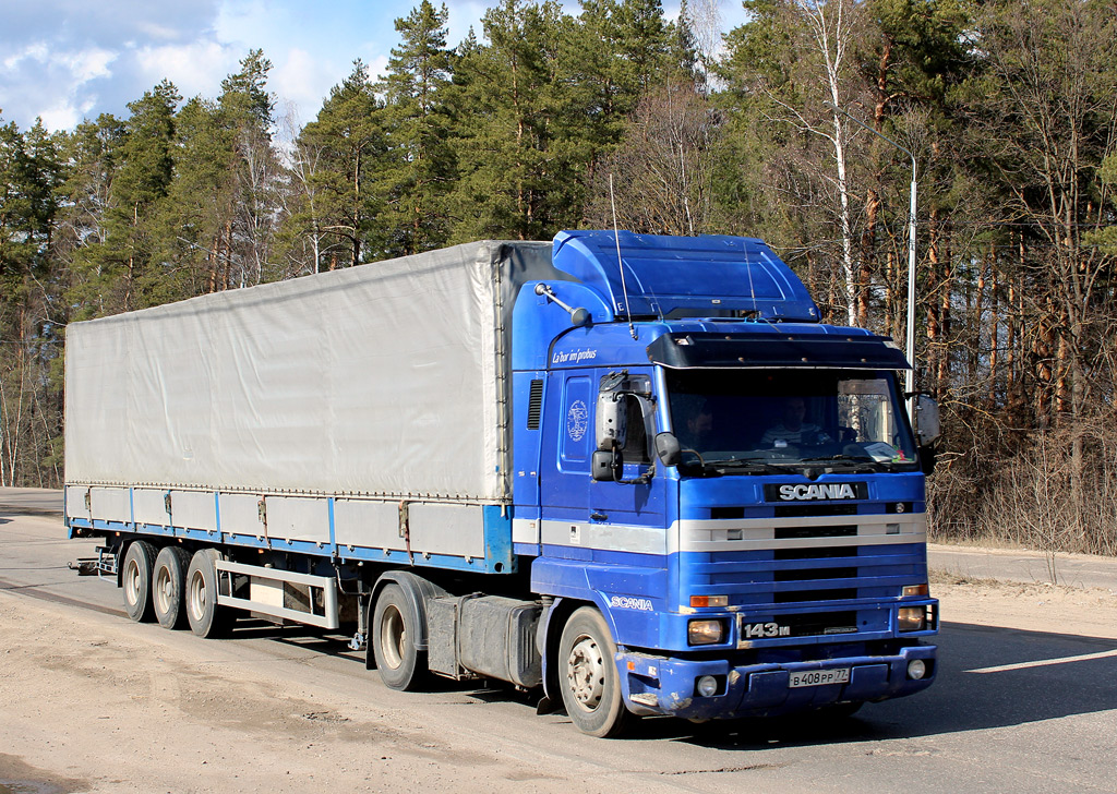 Москва, № В 408 РР 77 — Scania (III) R143M