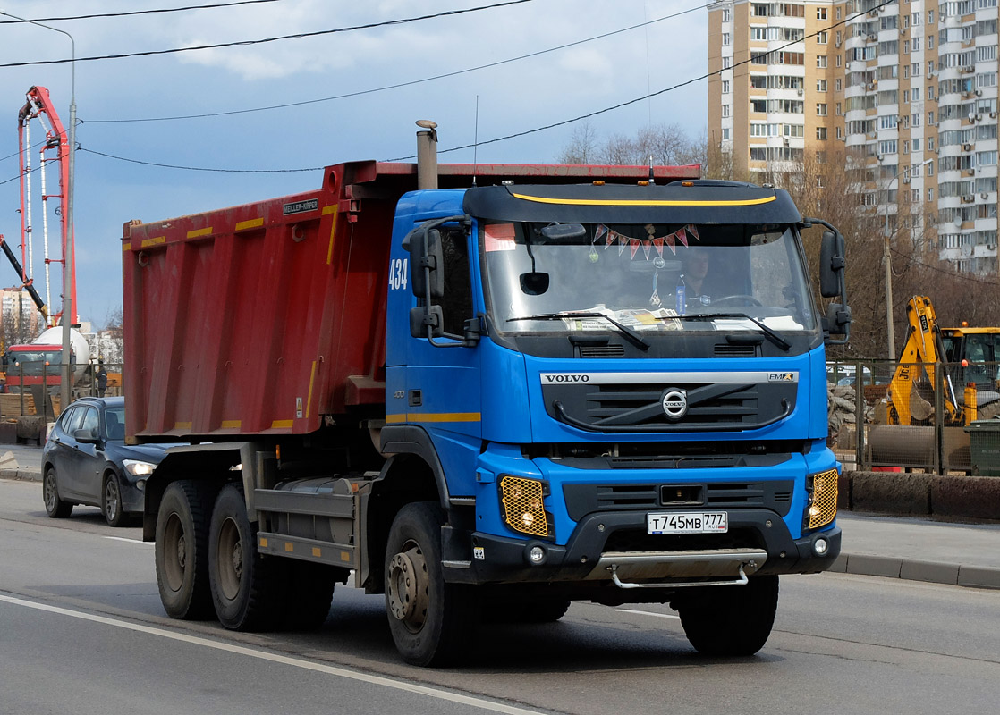 Москва, № Т 745 МВ 777 — Volvo ('2010) FMX.400 [X9P]