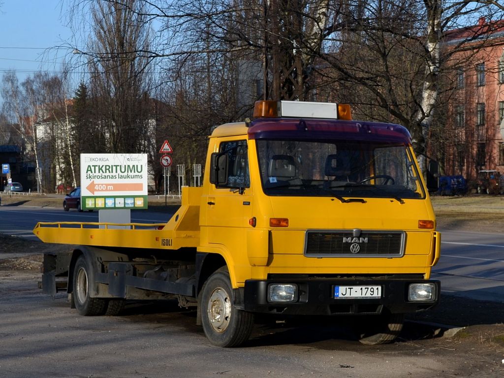 Латвия, № JT-1791 — MAN Volkswagen G90