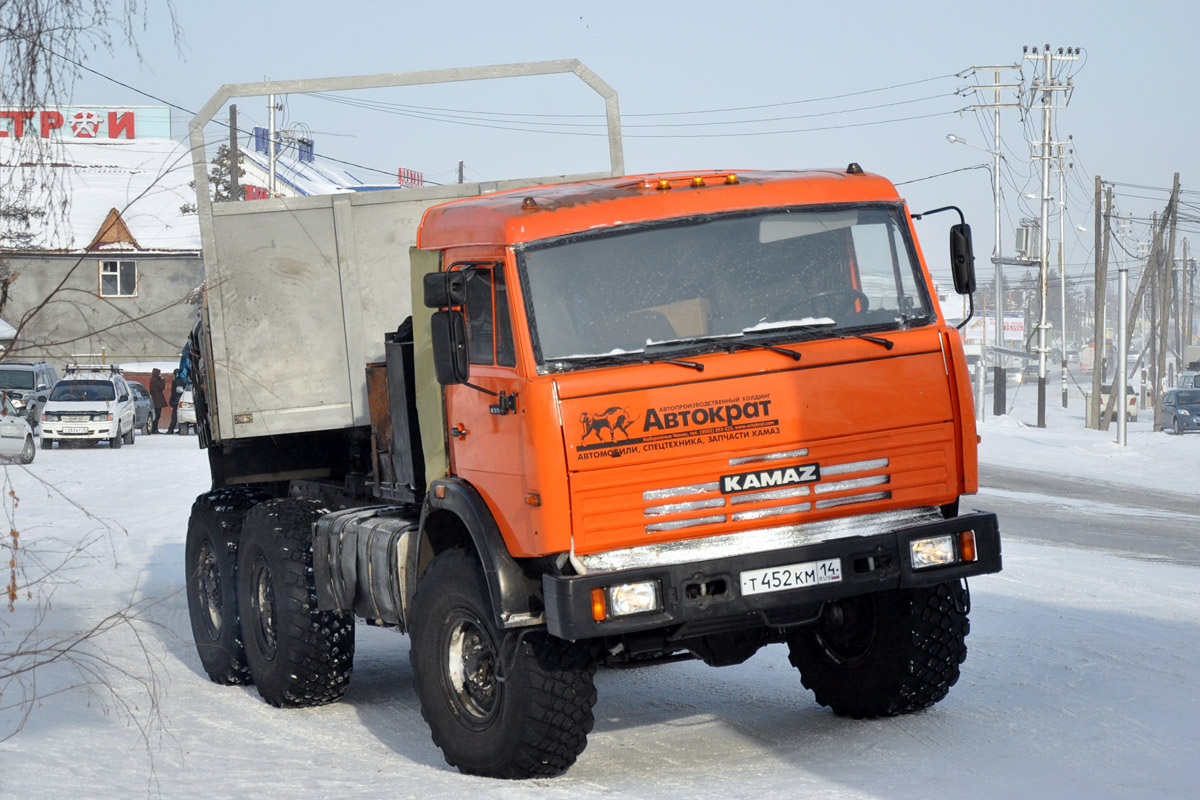 Саха (Якутия), № Т 452 КМ 14 — КамАЗ-43118-13 [43118N]