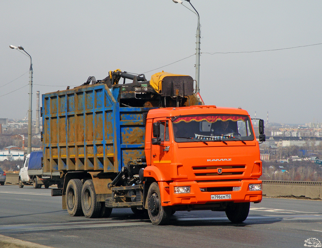 Нижегородская область, № Н 796 ЕМ 152 — КамАЗ-65115 (общая модель)