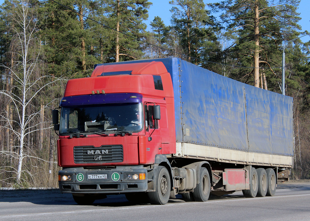 Кировская область, № С 777 КН 43 — MAN F2000 19.464