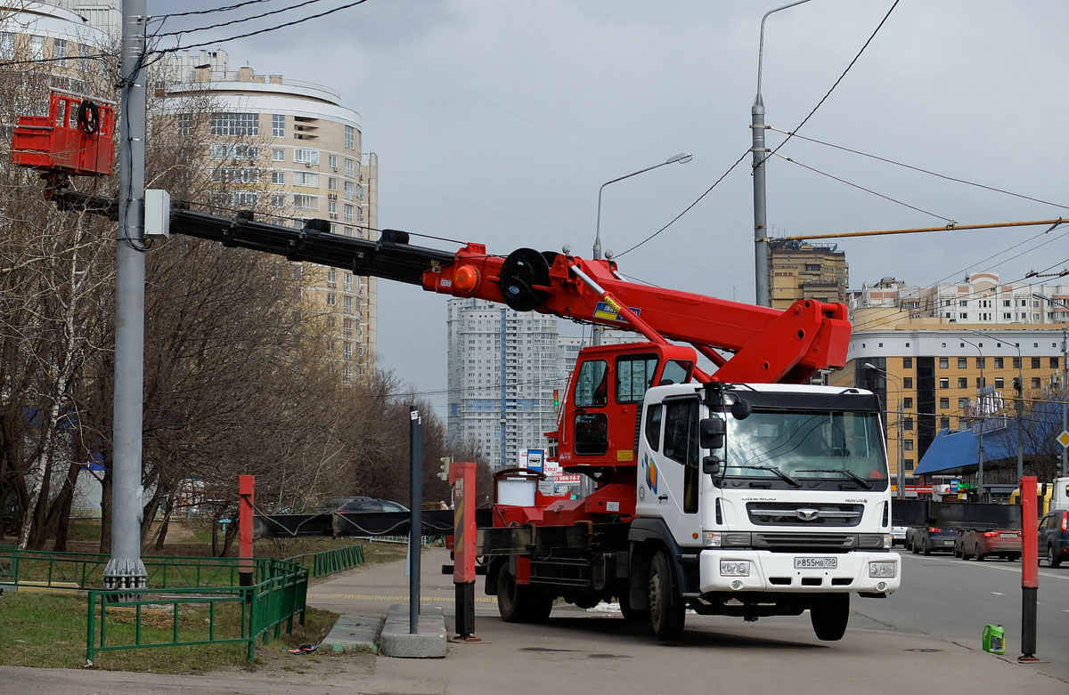 Московская область, № Р 855 МВ 750 — Daewoo Novus