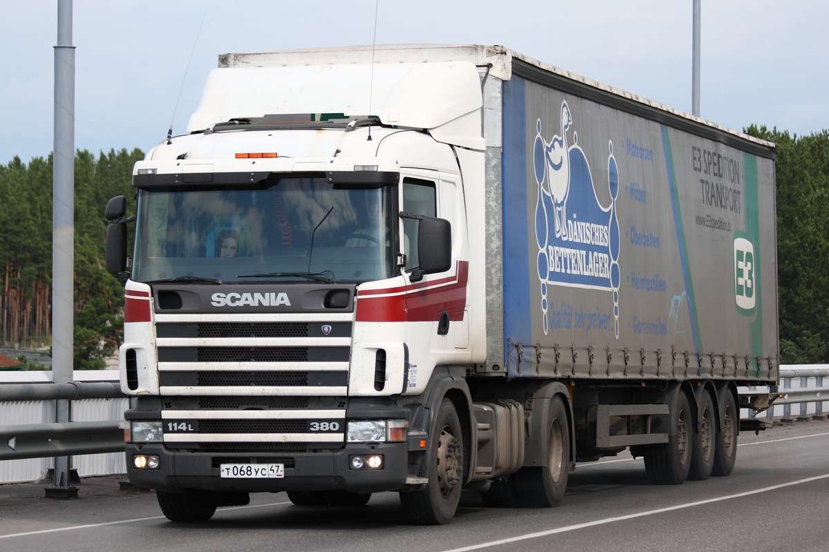 Ленинградская область, № Т 068 УС 47 — Scania ('1996) R114L