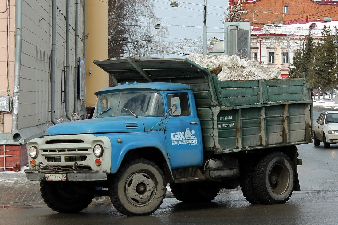 Томская область, № М 199 АК 70 — ЗИЛ-130 (общая модель)