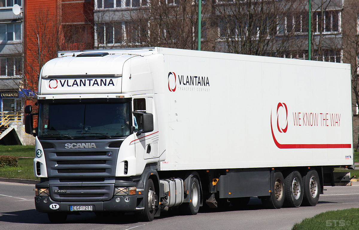 Литва, № EGF 211 — Scania ('2004) R420