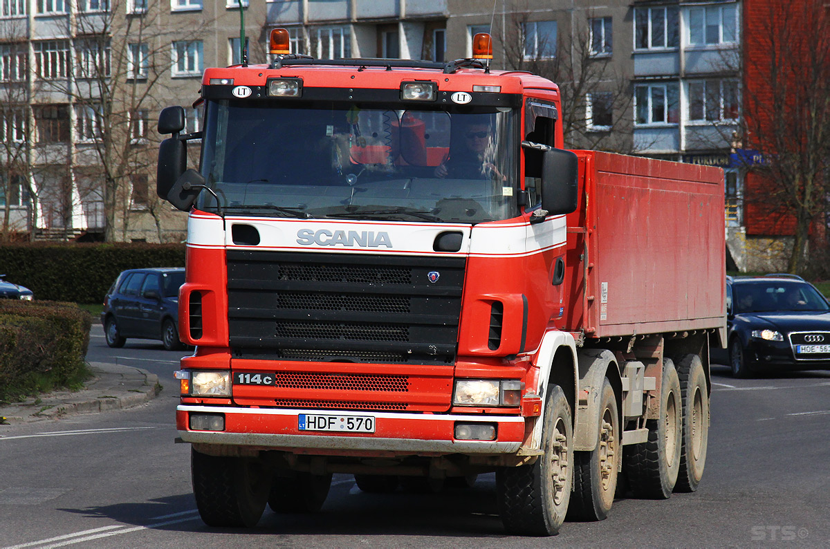 Литва, № HDF 570 — Scania ('1996) R114C