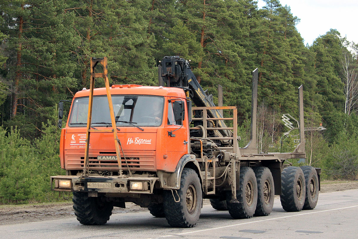 Рязанская область, № Н 309 РВ 62 — КамАЗ-43118-13 [43118N]