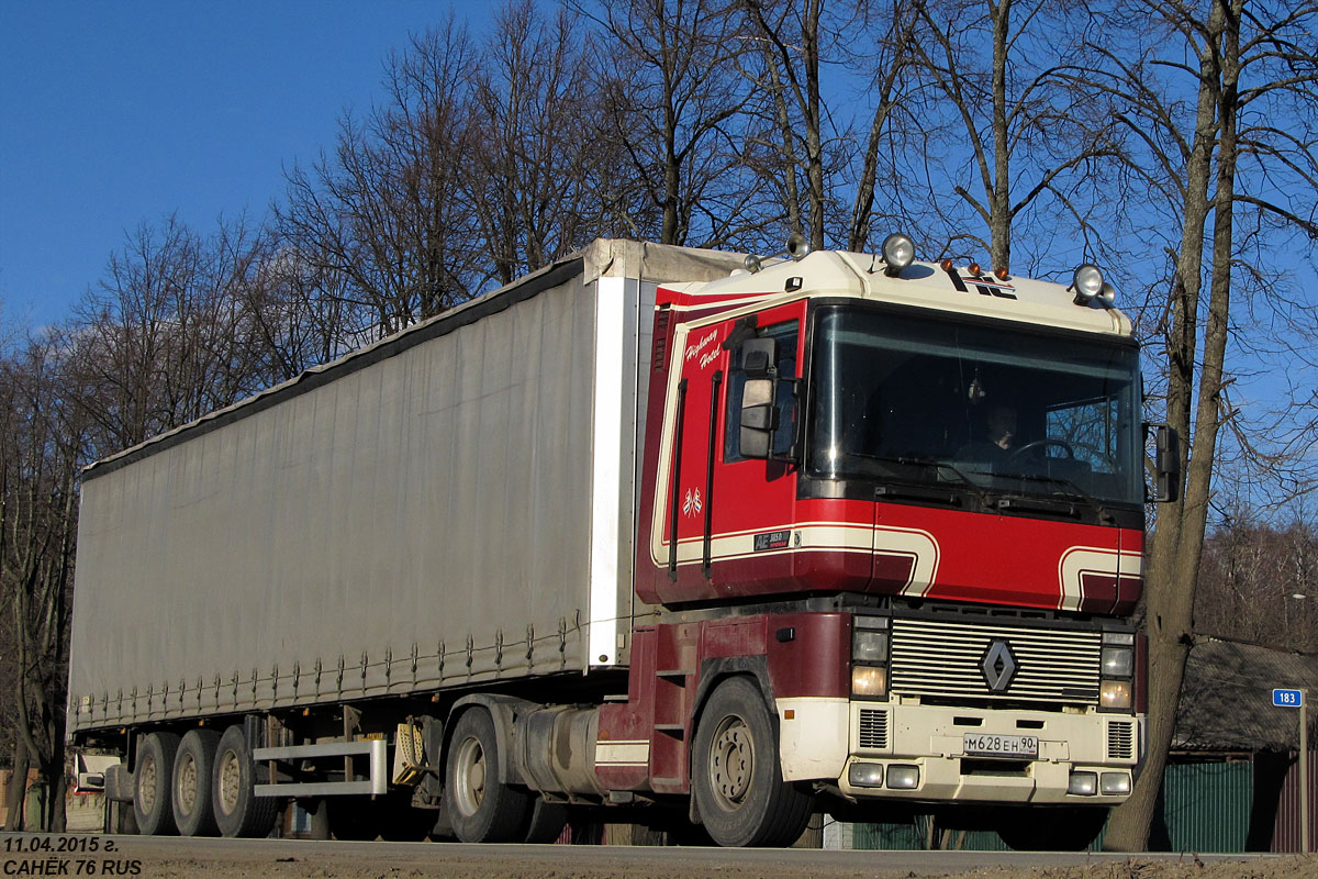 Московская область, № М 628 ЕН 90 — Renault Magnum AE ('1990)