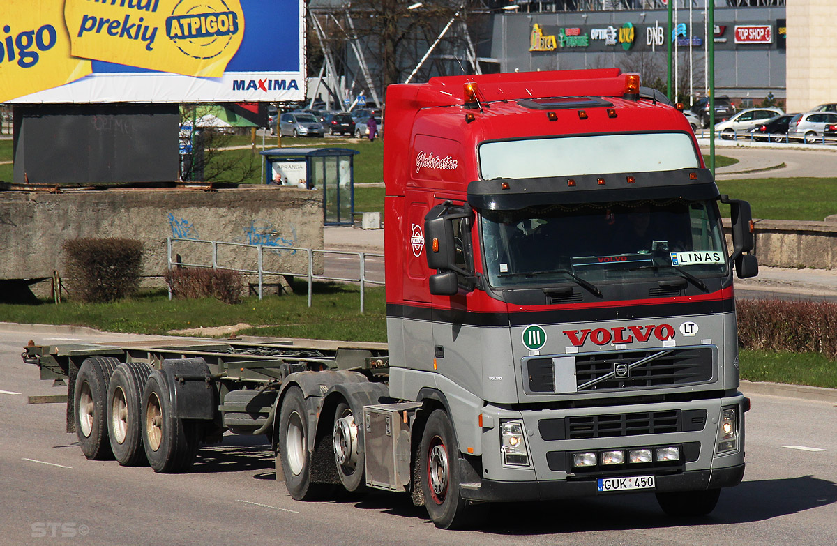 Литва, № GUK 450 — Volvo ('2002) FH-Series