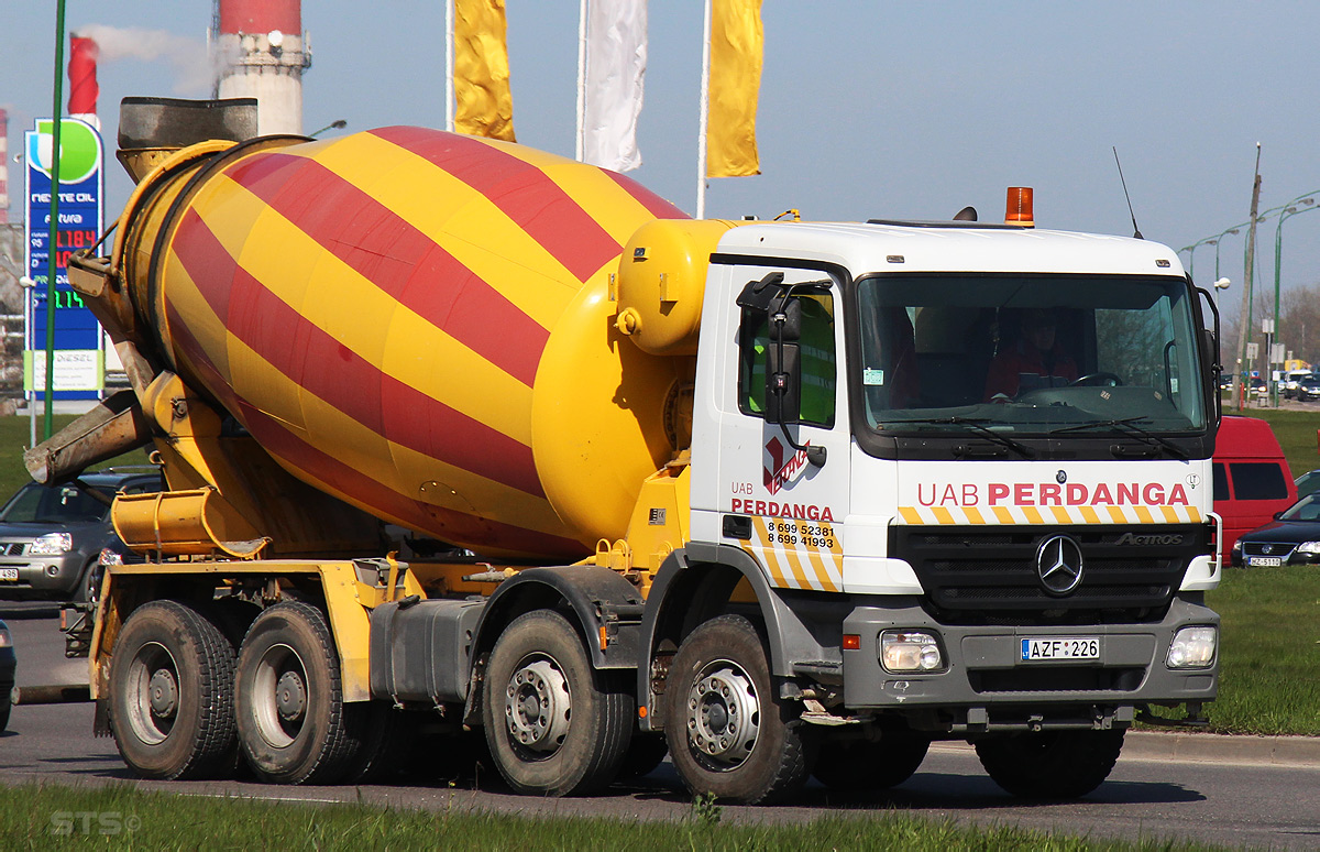 Литва, № AZF 226 — Mercedes-Benz Actros ('2003) 4141