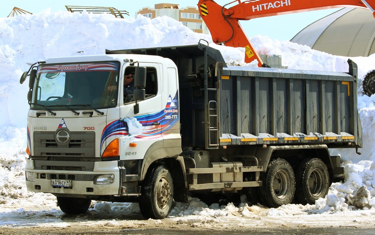 Камчатский край, № А 016 СУ 41 — Hino 700