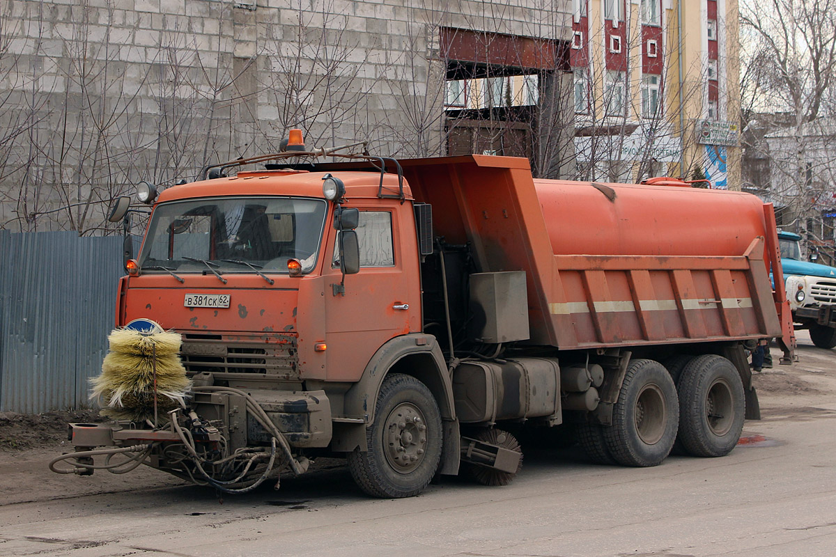 Рязанская область, № В 381 СК 62 — КамАЗ-65115-62