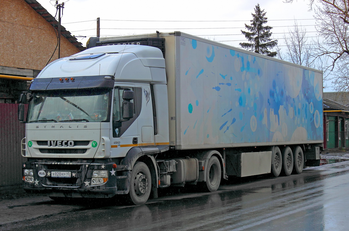 Курганская область, № Х 828 КР 45 — IVECO Stralis ('2007) 450