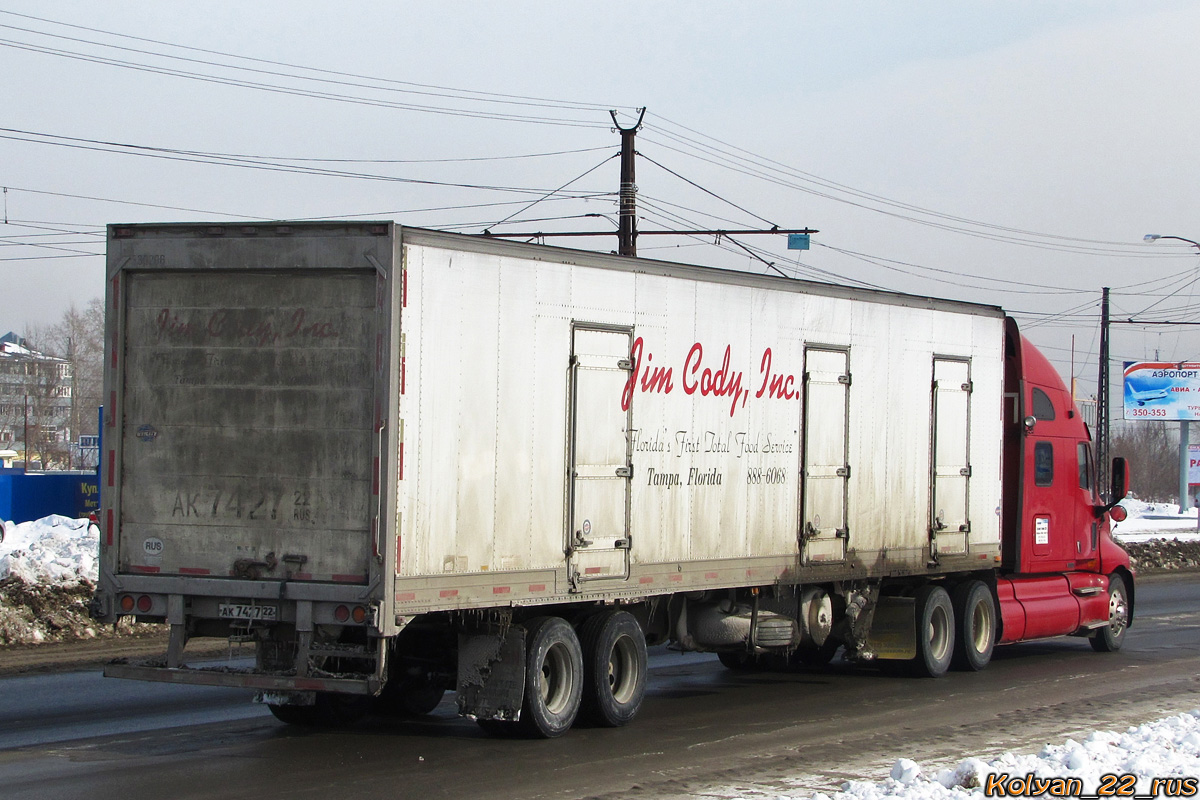 Алтайский край, № К 509 НН 22 — Kenworth T2000