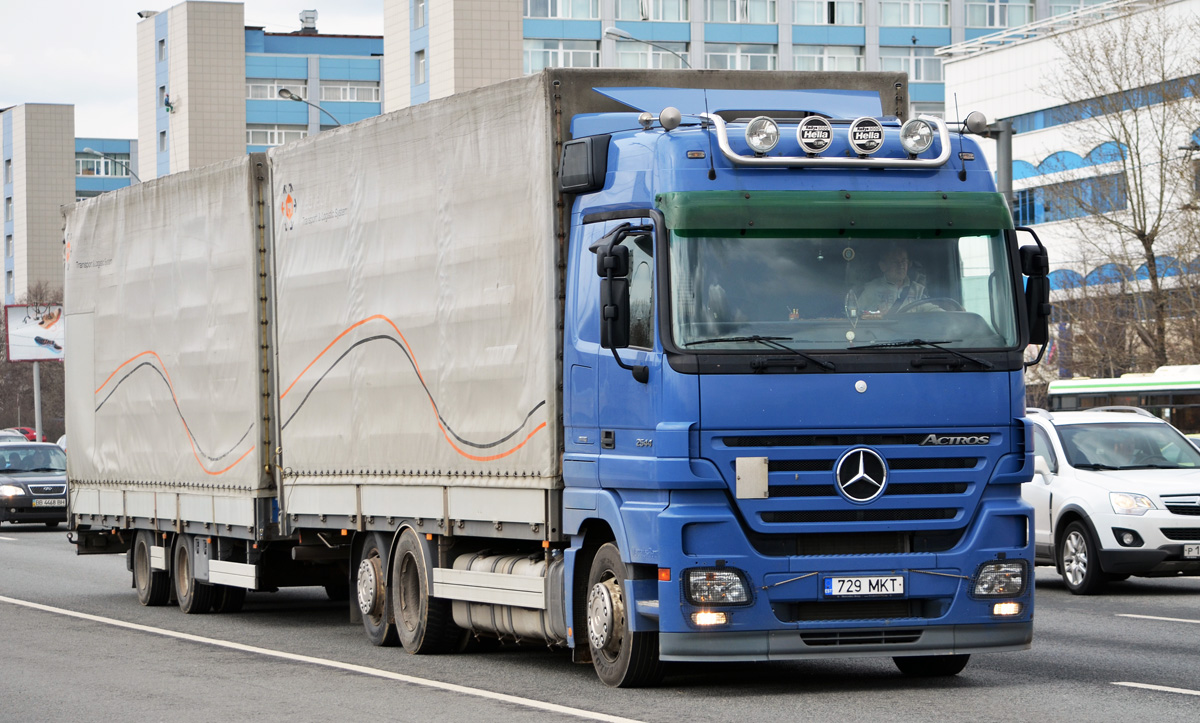 Эстония, № 729 MKT — Mercedes-Benz Actros ('2003) 2544