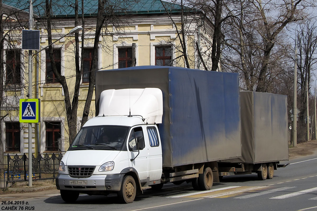 Ярославская область, № Н 953 УН 76 — ГАЗ-331063 "Валдай"