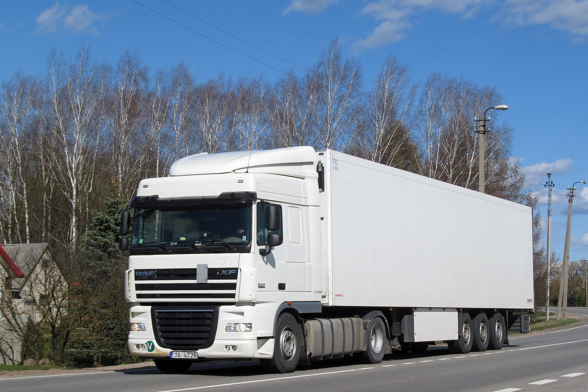 Латвия, № JA-4726 — DAF XF105 FT