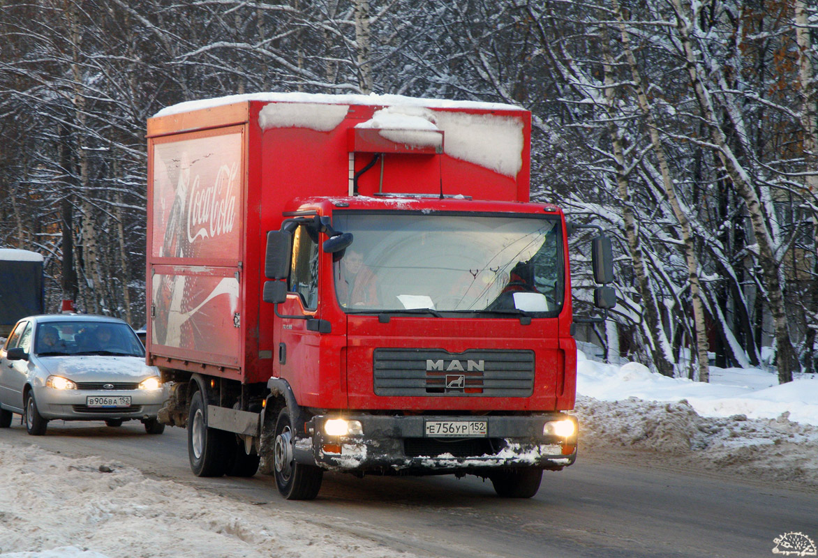 Нижегородская область, № Е 756 УР 152 — MAN TGL 12.180