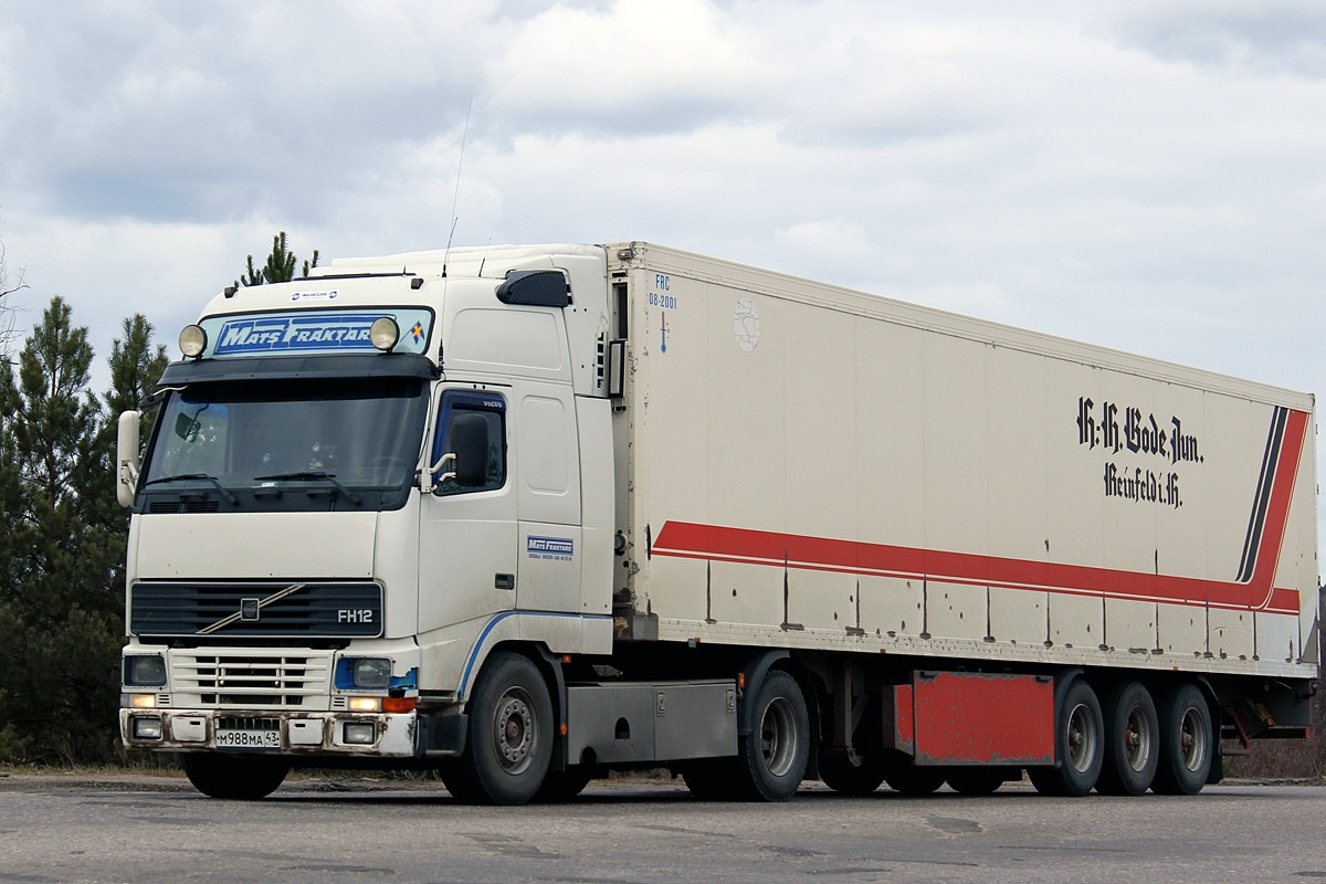 Кировская область, № М 988 МА 43 — Volvo ('1993) FH-Series