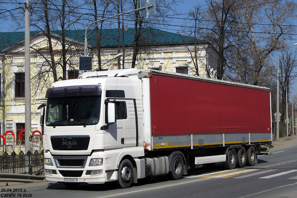 Минск, № АН 6093-7 — MAN TGX ('2007) 18.440