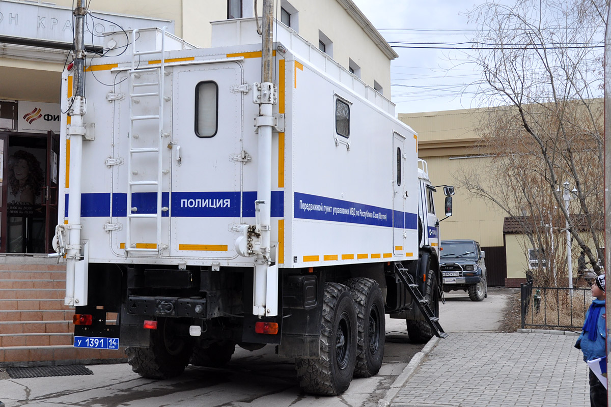 Саха (Якутия), № У 1391 14 — КамАЗ-43118-15 [43118R]