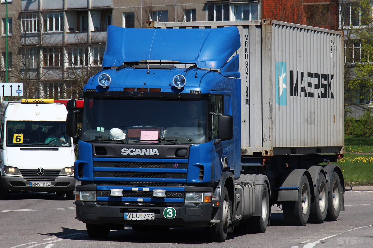 Литва, № YLU 772 — Scania ('1996) P114L