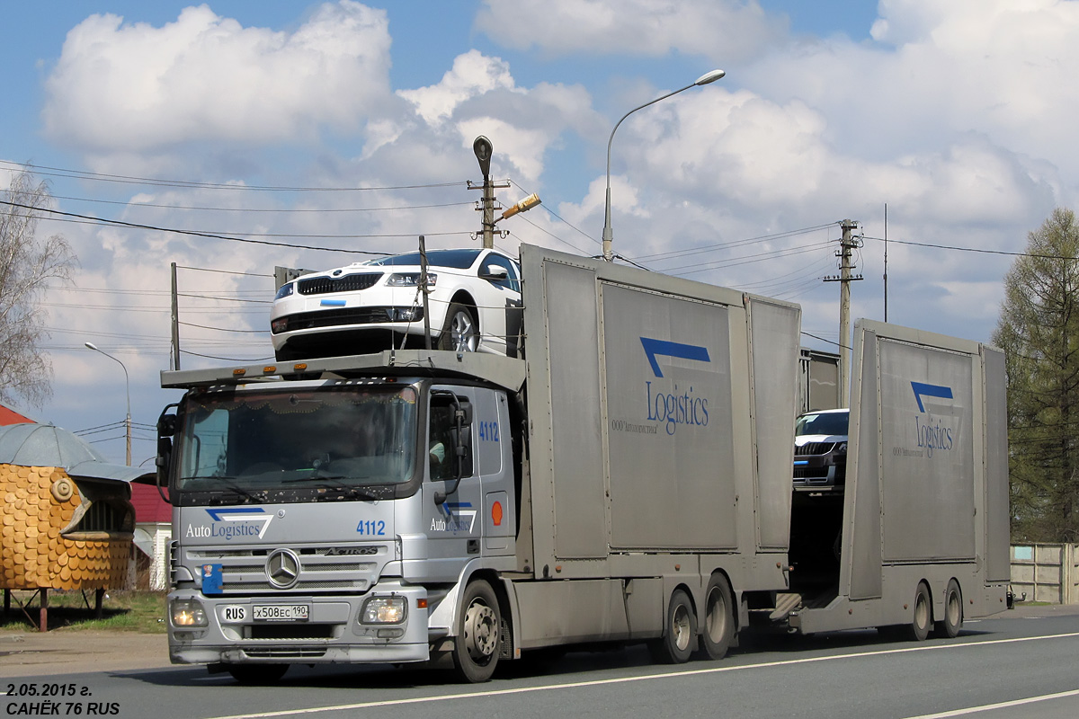 Московская область, № 4112 — Mercedes-Benz Actros ('2003)