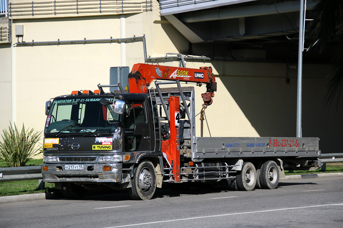 Краснодарский край, № У 217 УТ 93 — Hino Ranger