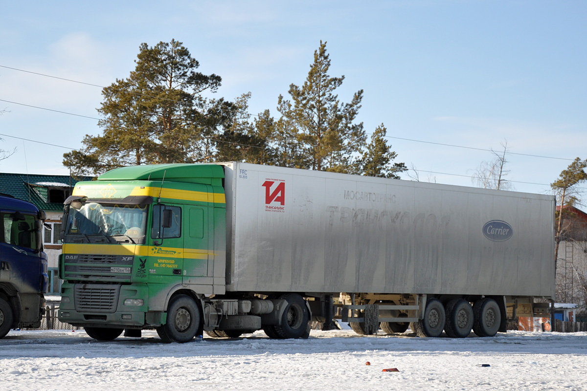 Нижегородская область, № М 710 АН 152 — DAF XF95 FT