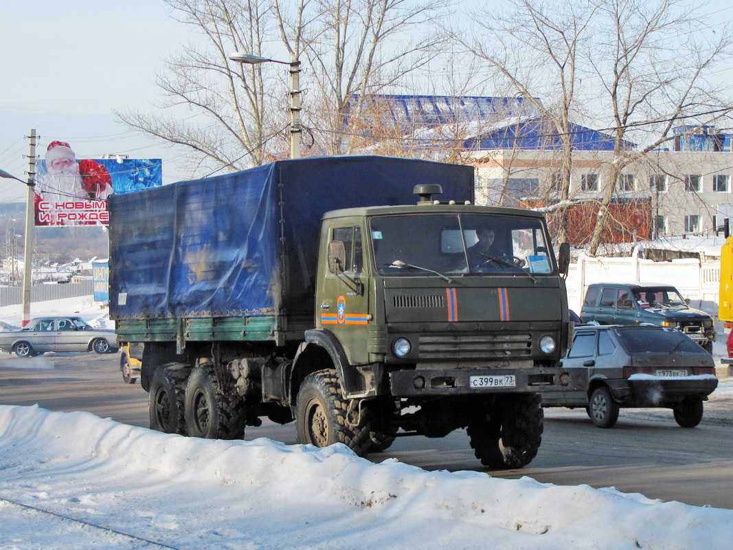 Ульяновская область, № С 399 ВК 73 — КамАЗ-43105