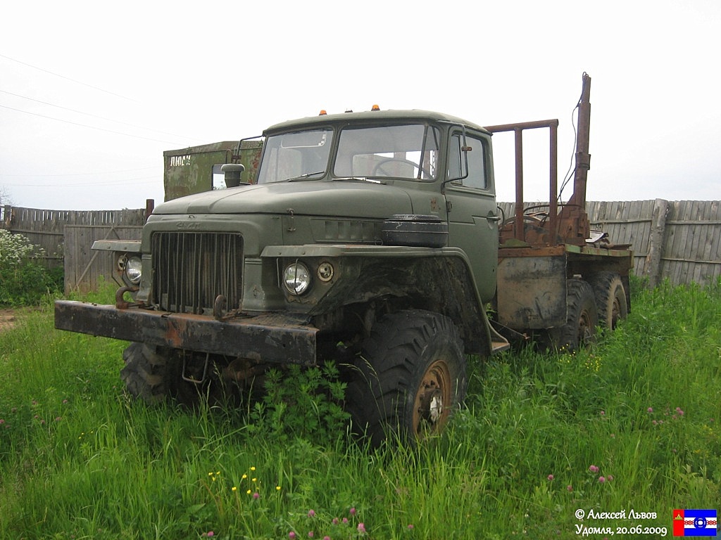 Тверская область, № (69) Б/Н 0035 — Урал-375Д