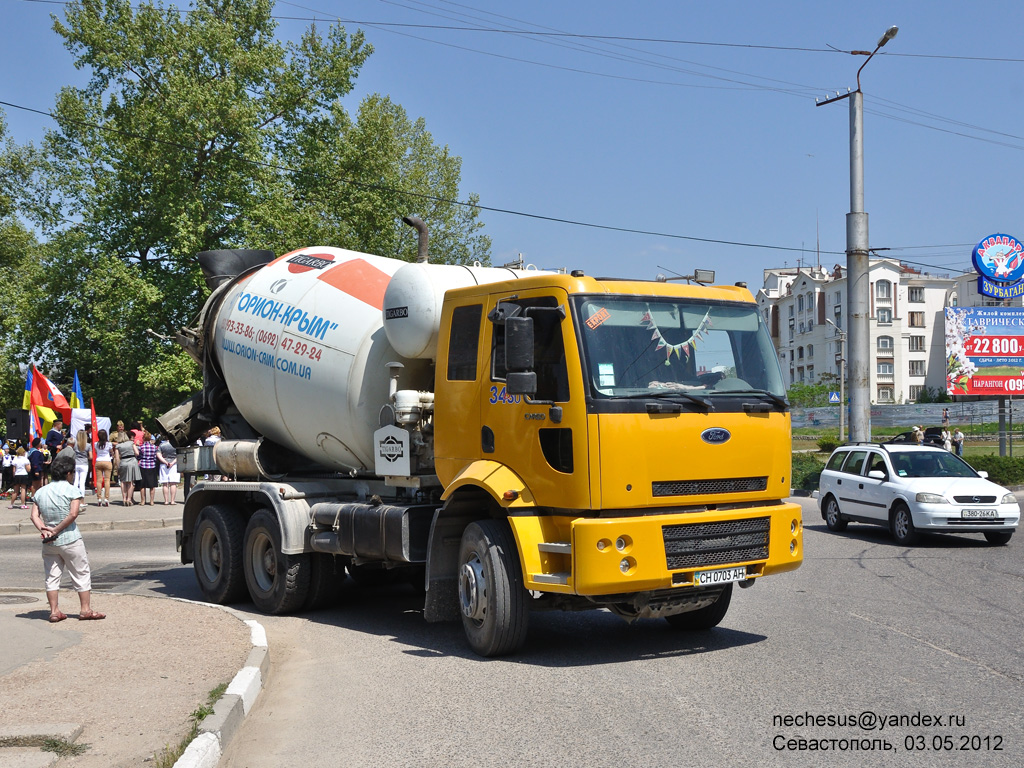 Севастополь, № СН 0703 АН — Ford Cargo ('2003) 3430