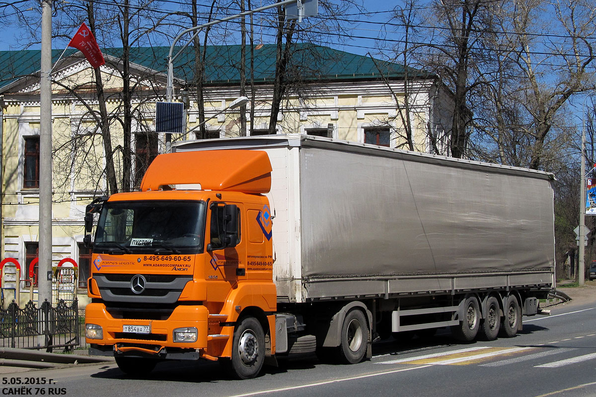 Москва, № Т 854 ВА 77 — Mercedes-Benz Axor 1835