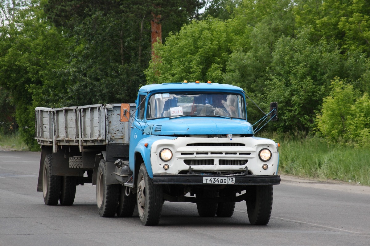 Томская область, № Т 434 ВВ 70 — ЗИЛ-130В1