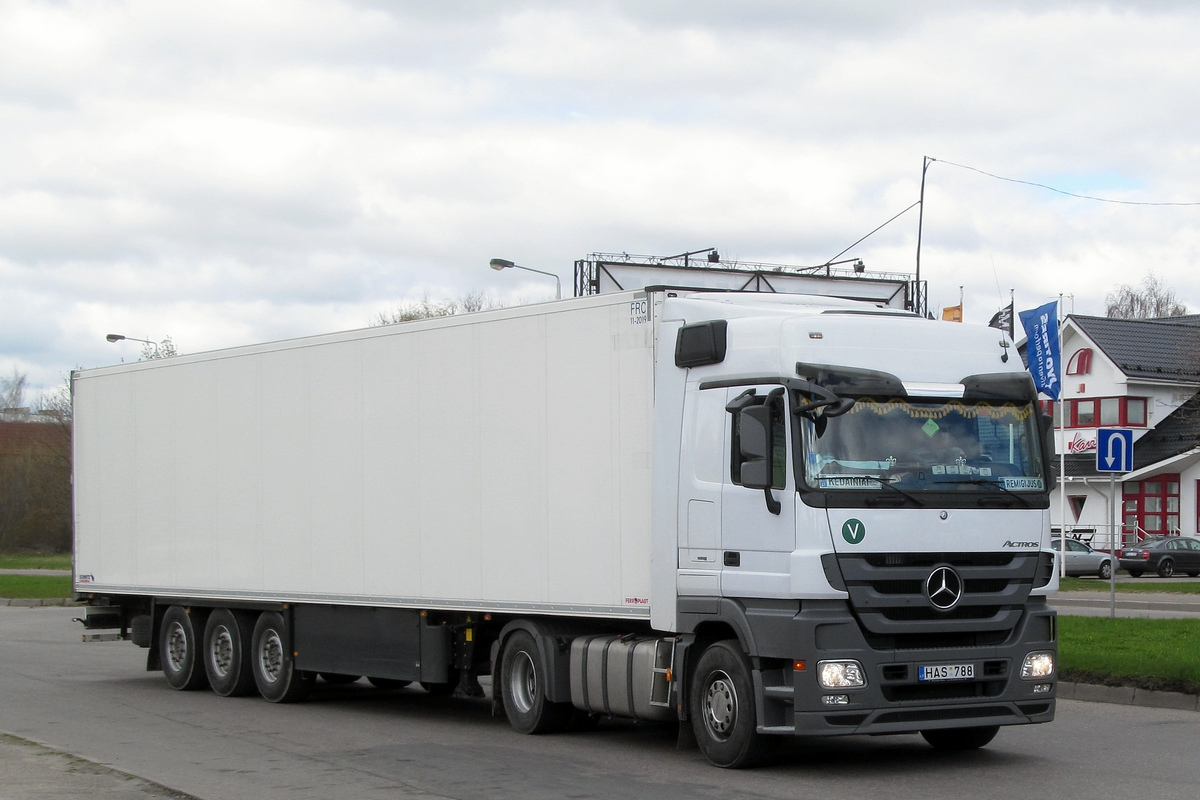 Литва, № HAS 788 — Mercedes-Benz Actros ('2009) 1844