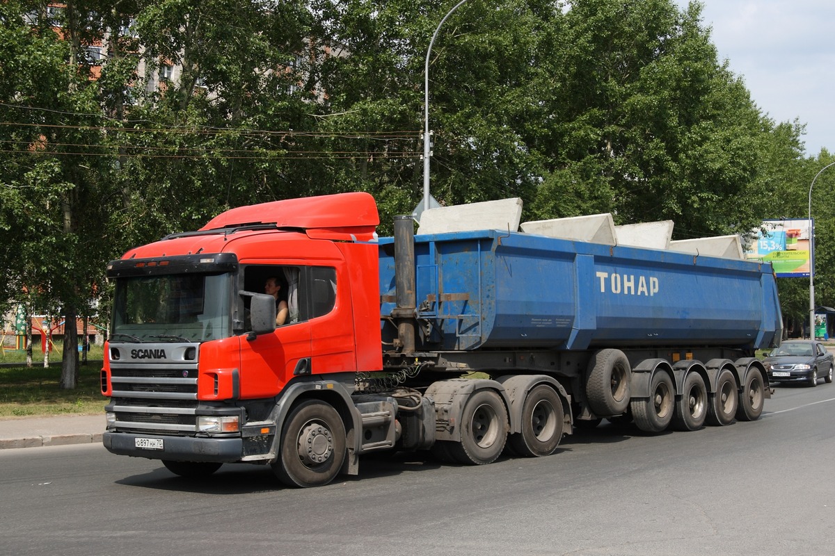 Томская область, № О 897 НН 70 — Scania ('1996, общая модель)