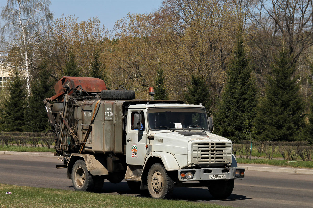 Красноярский край, № Н 698 ВХ 24 — ЗИЛ-433362