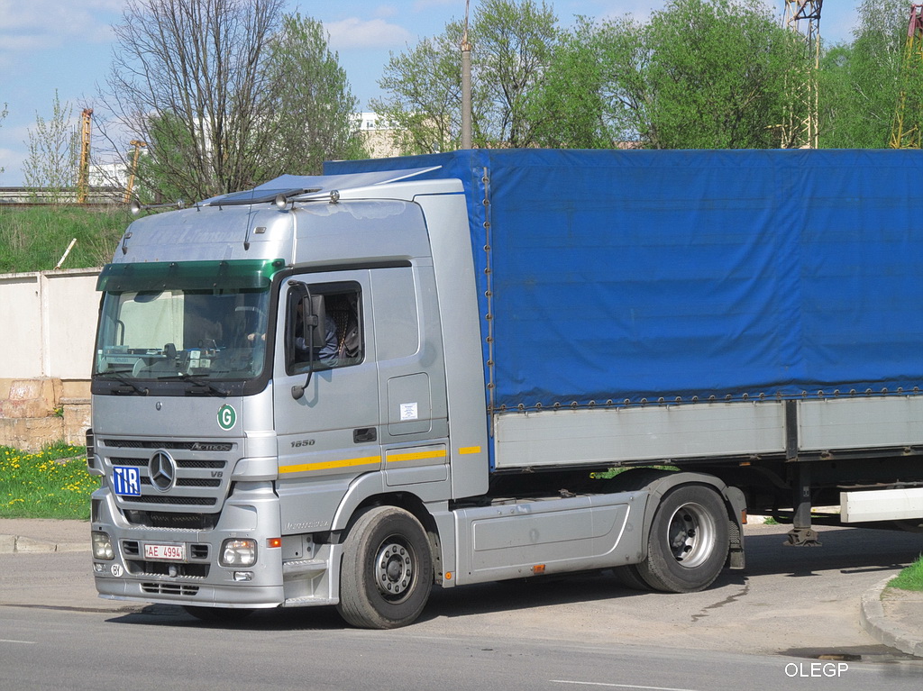 Брестская область, № АЕ 4994 — Mercedes-Benz Actros ('2003) 1850