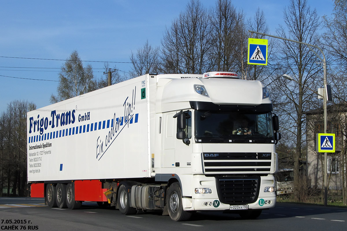 Московская область, № У 023 АХ 750 — DAF XF105 FT