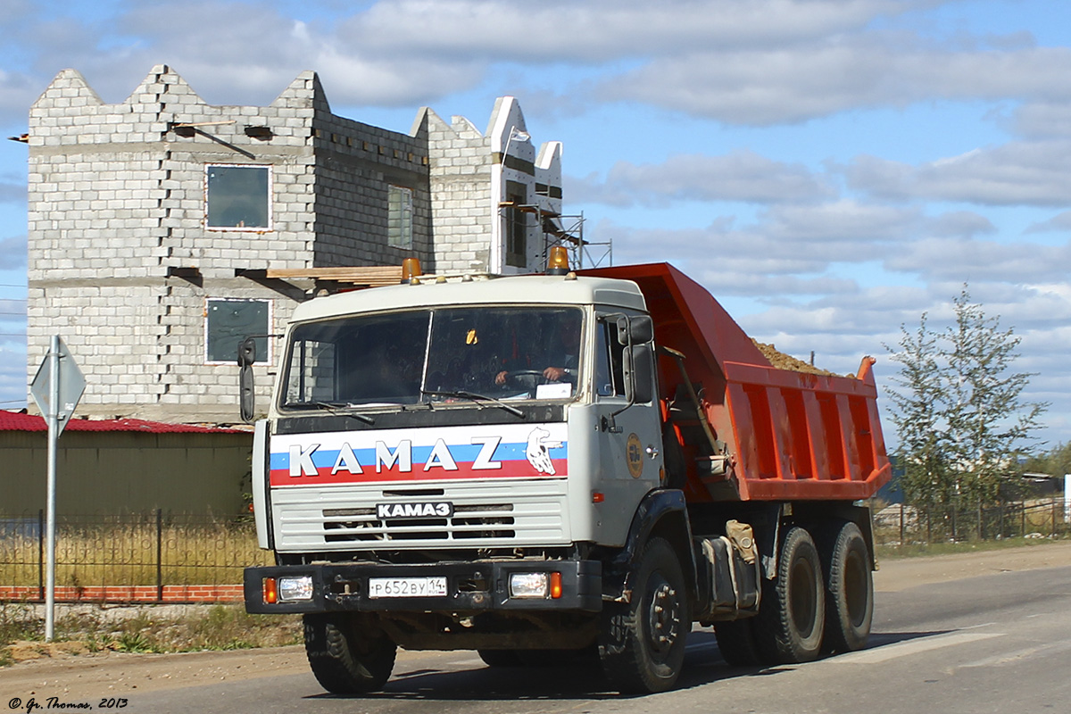 Саха (Якутия), № Р 652 ВУ 14 — КамАЗ-55111-02 [55111C]