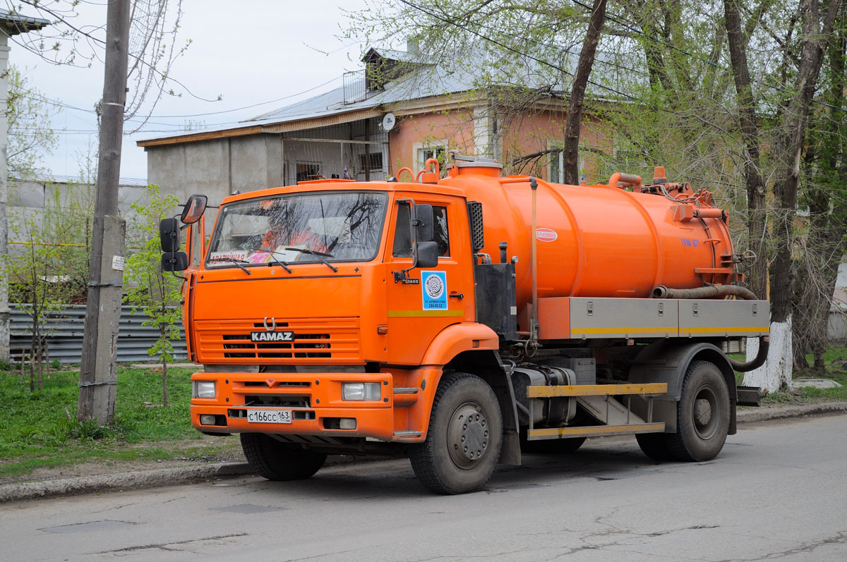 Самарская область, № С 166 СС 163 — КамАЗ-53605-62