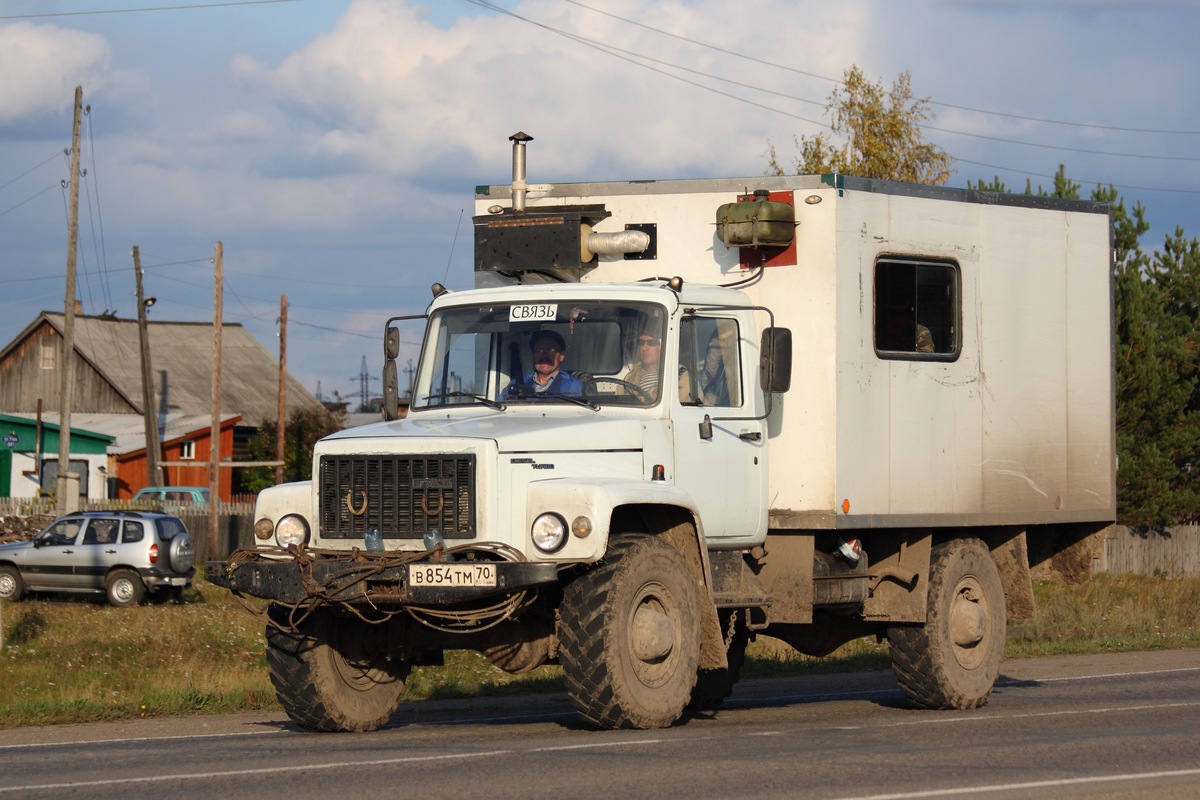 Томская область, № В 854 ТМ 70 — ГАЗ-33081 «Садко»