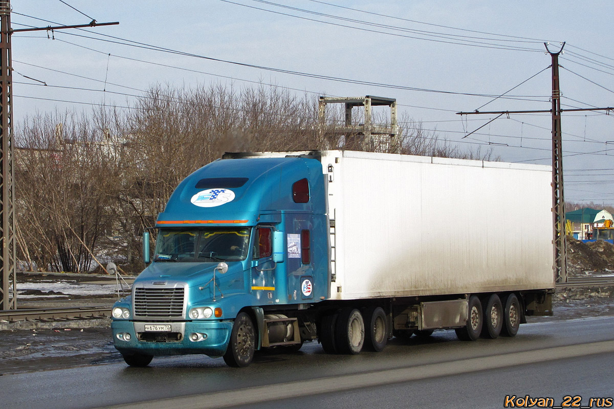 Тюменская область, № Н 676 УМ 72 — Freightliner Century Class; Ekaterinburg Truck Service (ETS) (Алтайский край)