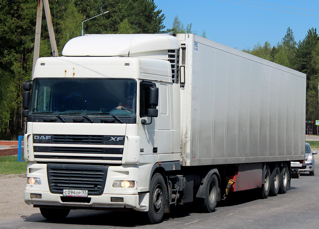 Краснодарский край, № С 094 ОР 93 — DAF XF95 FT