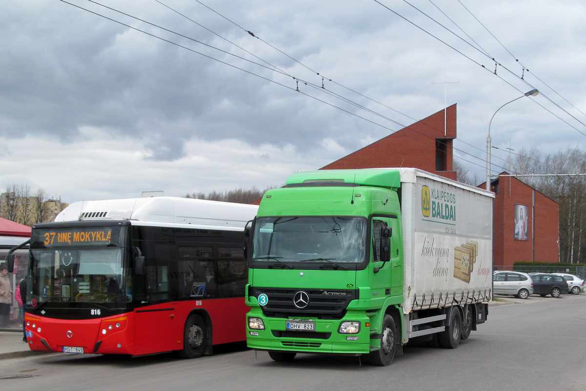 Литва, № DHV 823 — Mercedes-Benz Actros ('2003) 2532