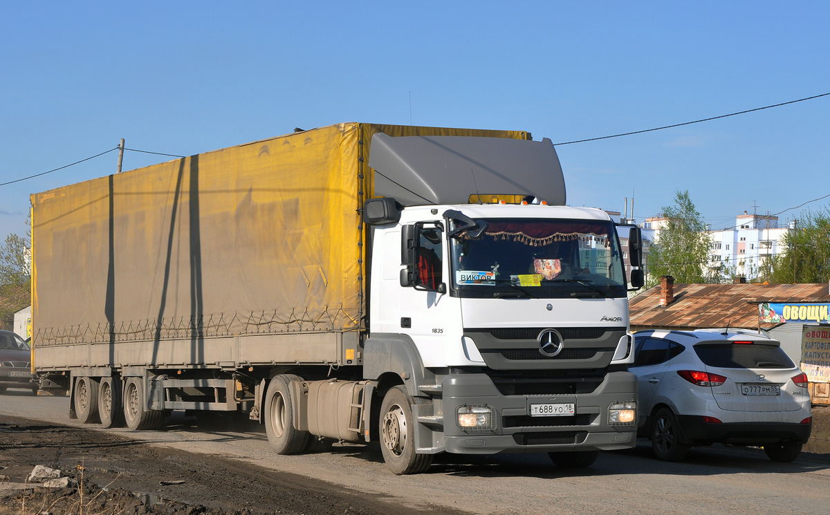 Удмуртия, № Т 688 УО 18 — Mercedes-Benz Axor 1835 [Z9M]