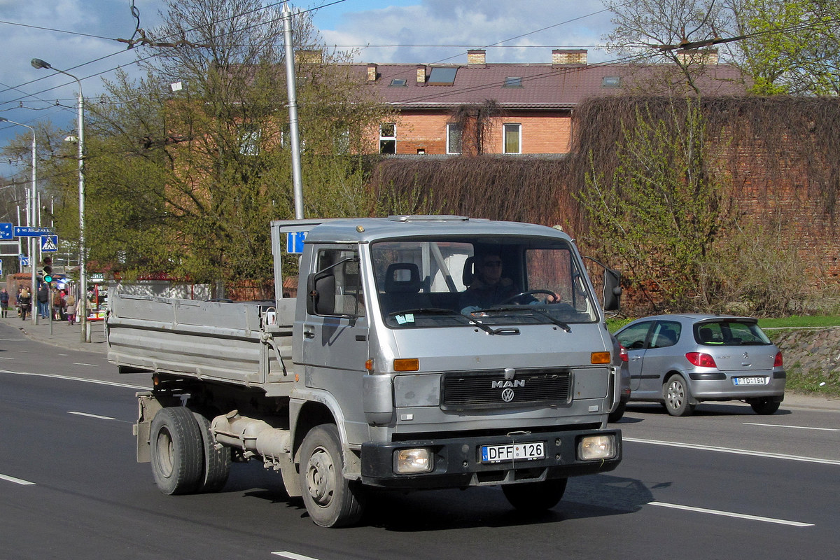 Литва, № DFF 126 — MAN Volkswagen G90