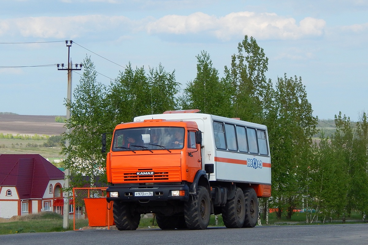 Воронежская область, № Р 973 УТ 36 — КамАЗ-43114-15 [43114R]