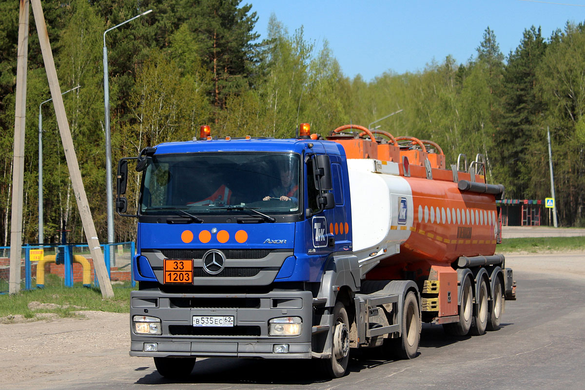 Рязанская область, № В 535 ЕС 62 — Mercedes-Benz Axor 1840